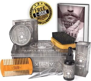 Kits de Cuidado para Barba: Guía Definitiva 2023 16 Kit Viking revolution free e book incluido