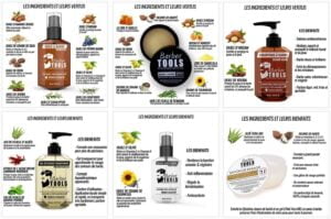Kits de Cuidado para Barba: Guía Definitiva 2023 46 kit barber tools productos naturales